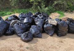 Sa mini deponije kod Bunskih kanala prikupljene 32 vreće otpada